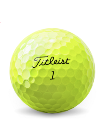 Titleist AVX Golf Ball - Yellow