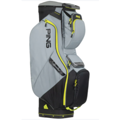 PING Traverse Cart Bag - Grey /Yellow