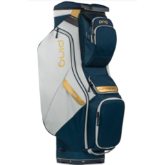 Ping Traverse Ladies Cart Bag - Navy/Coral