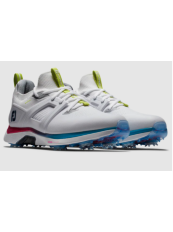 Footjoy Mens HyperFlex Carbon Golf Shoes White/Blue/Purple