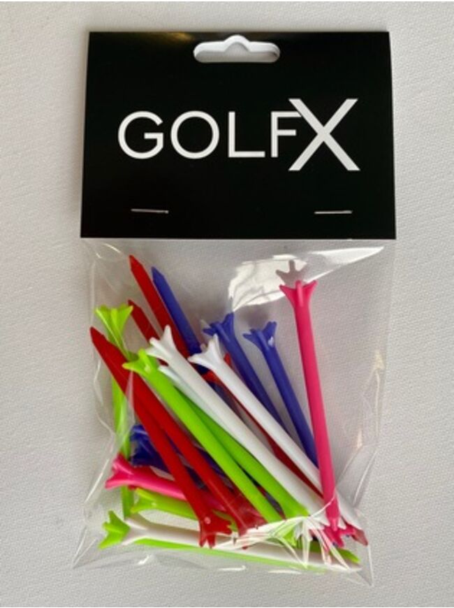 GolfX 5 Prong Tees - 25 pk