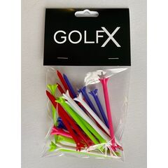 GolfX 5 Prong Tees - 25 pk