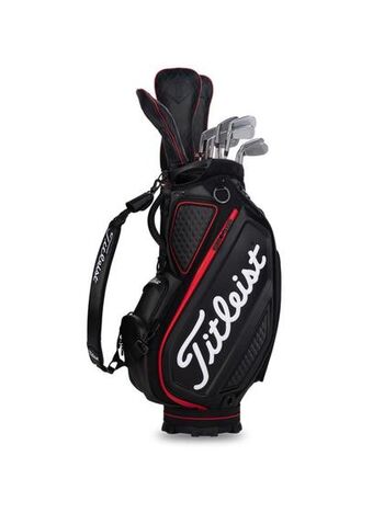 Titleist Staff Jet Black Cart Bag