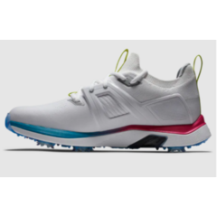 Footjoy Mens HyperFlex Carbon Golf Shoes White/Blue/Purple