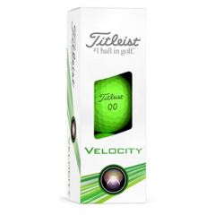 Titleist Velocity Golf Ball Matte Green