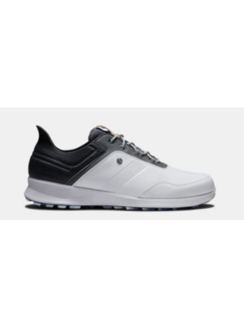 Footjoy Mens Stratos Golf Shoes White/Charcoal