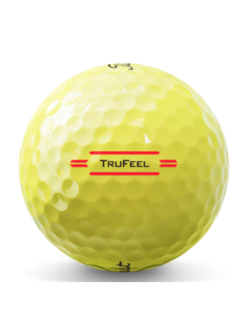 Titleist TruFeel Golf Ball - Yellow