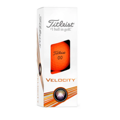 Titleist Velocity Golf Ball Matte Orange