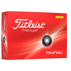 Titleist TruFeel Golf Ball - Yellow