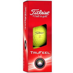 Titleist TruFeel Golf Ball - Yellow