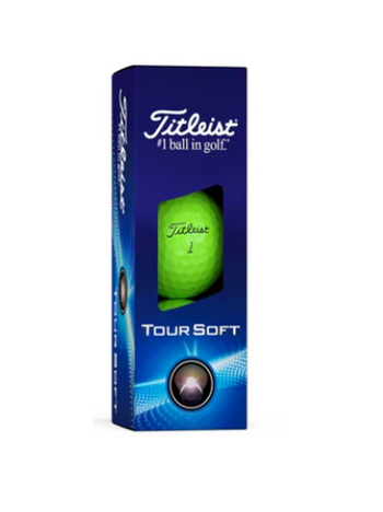 Titleist Tour Soft Golf Ball Green