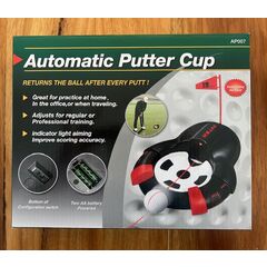 Automatic Putter Cup with flag