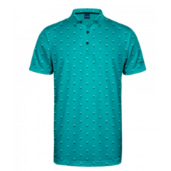 Pin High Polo - Morley Viridian Green/Black