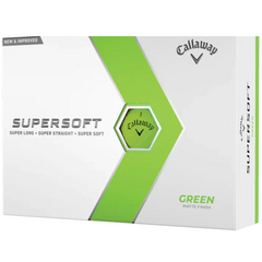 Callaway Supersoft Golf Ball - Matte Green