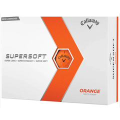 Callaway Supersoft Golf Ball - Matte Orange