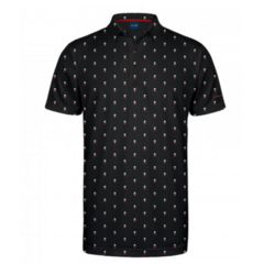 Pin High Polo - Morley Black/Red